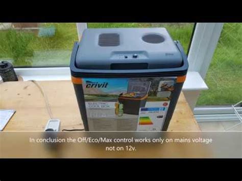 crivit cool box electric|lidl crivit eco mode.